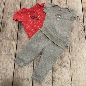 Born to be a Queen! Three piece 6mo. set